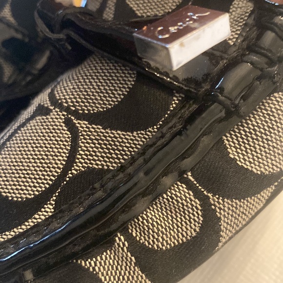 COACH NEW YORK FRiDA Slip -on gray and black flats size 9:58 - Picture 12 of 13